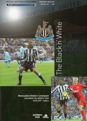 Match programme